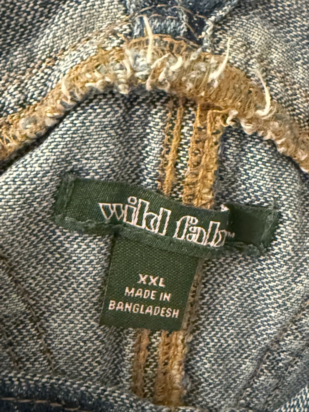 Target Blue Denim Overalls with Bib - Picture 4 of 8